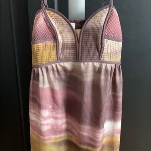 L Exhilaration multi-colored dress